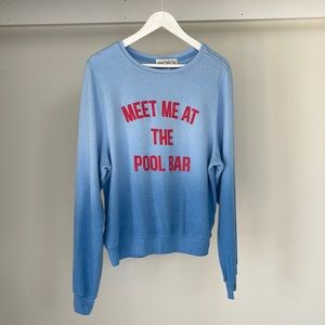 NWT Wildfox Ombré Crewneck